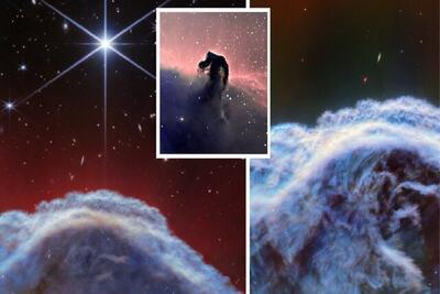 درخشش سر یک اسب در تصویر جدید تلسکوپ «جیمز وب»