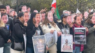 تجمع ایرانیان در شهرهای مختلف جهان برای اعتراض به حکم اعدام توماج صالحی