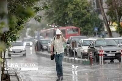 پیش بینی رگبار باران و تگرگ آخر هفته در شیراز
