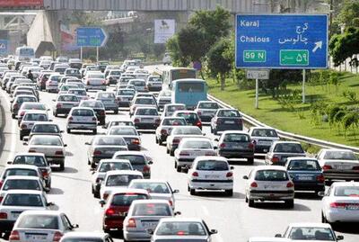 ترافیک سنگین در برخی معابر و بزرگراه‌های تهران