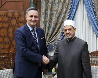 دیدار شیخ الازهر و رئیس جمهور بوسنی و تاکید بر اتحاد مسلمانان