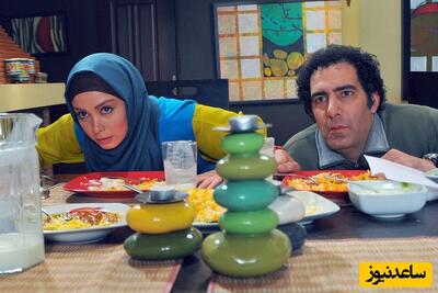 میز شام رنگارنگ و متفاوت بهنام تشکر برای ناصر سریال ساختمان پزشکان و کمدین های محبوب ایرانی/ چه خونه باصفا و شیکی+ویدیو