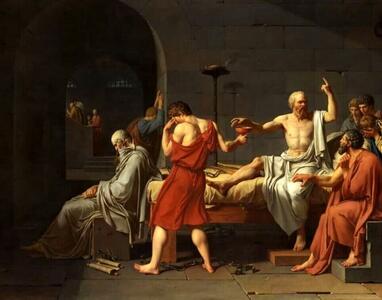 رازهای نقاشی مرگ سقراط در موزه متروپلیتن نیویورک