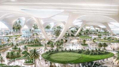 بزرگ‌ترین فرودگاه جهان در دبی ساخته می‌شود