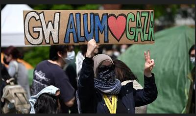 ادامه درگیری در دانشگاه‌های آمریکا/ تقابل در گروه موافق و مخالف جنگ اسرائیل در دانشگاه کالیفرنیا