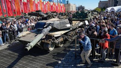 جنگ اوکراین؛ «تانک‌های آمریکا و آلمان به مسکو رسیدند»