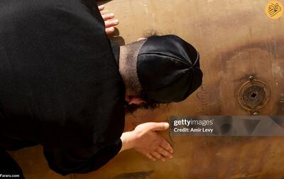 تصاویری جالب از بازدید یهودیان اولترا ارتدوکس اسرائیل از موشک ایرانی