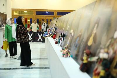 نمایشگاه عروسک‌های بومی اقوام ایرانی در ماهشهر گشایش یافت