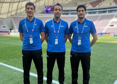 قضاوت داوران ایرانی در فینال جام ملت‌های زیر 23 سال آسیا
