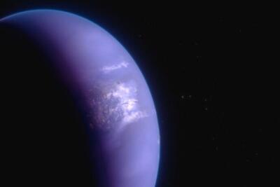 نقشه‌ تلسکوپ فضایی «جیمز وب» از آب‌وهوای یک سیاره فراخورشیدی