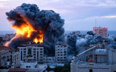 حملات هوایی شدید اسرائیل به رفح در جنوب غزه
