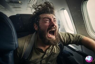 بهترین صندلی در هواپیما برای مسافرانی که از پرواز می‌ترسند