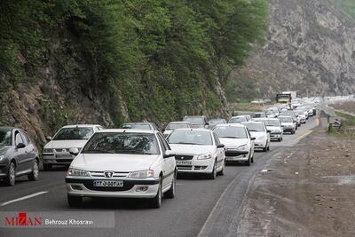 ترافیک سنگین در محور‌های شمالی کشور