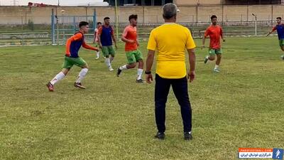 تمرین مس قبل از تقابل با نفت و گاز - پارس فوتبال | خبرگزاری فوتبال ایران | ParsFootball