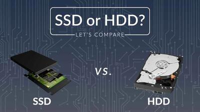 تفاوت هارد ssd و hdd چیست؟