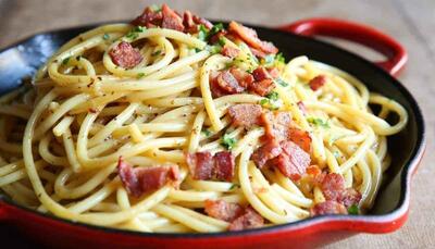 طرز تهیه اسپاگتی کربونارا با بهترین دستور پخت!