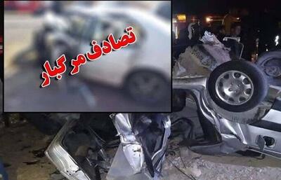 تصادف مرگبار در بزرگراه شیخ‌فضل‌الله و واژگونی خونین کامیونت