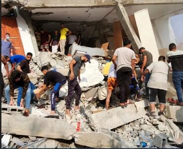 5 شهید در حمله هوایی اسرائیل به اردوگاه آوارگان «بریج» در غزه