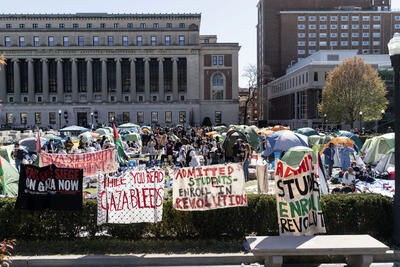 افزایش اعتراضات ضد جنگ در دانشگاه‌های آمریکا
