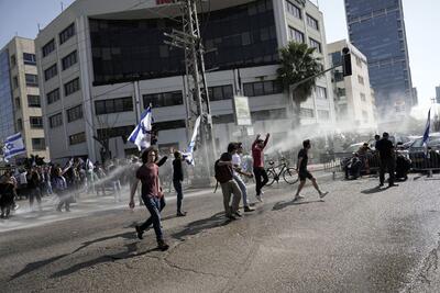 خشونت یهودیان در خیابان‌های تل‌آویو/اعتراض به قانون جدید