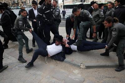 تظاهرات یهودیان حریدی علیه نتانیاهو