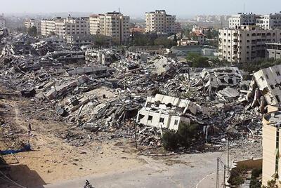 سازمان ملل: بازسازی غزه 80 سال زمان می‌برد