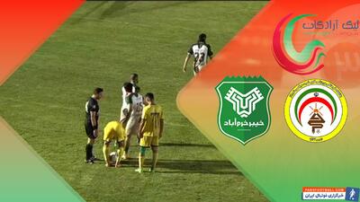 خلاصه بازی فجرسپاسی 3 - خیبر 0 - پارس فوتبال | خبرگزاری فوتبال ایران | ParsFootball