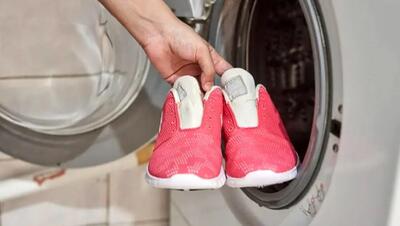 بهترین روش شستن کتونی و کفش در لباسشویی | با این روش خیال راحت بدون خرابی کفش بندازش تو لباسشویی
