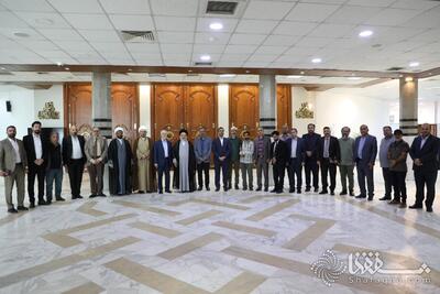 بازدید هیأت رسانه ای ایران از مؤسسه العلمین عراق + تصاویر | خبرگزاری بین المللی شفقنا