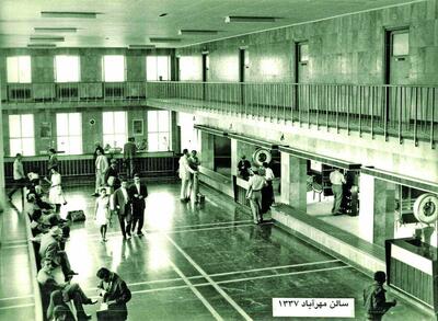 عکس | تصویری از وضعیت فرودگاه مهرآباد 69 سال قبل