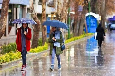 باد و باران در اصفهان/ سامانه بارشی جدید در راه است