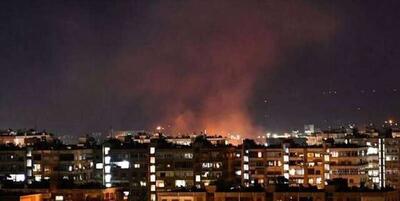 حمله اسرائیل به حومه دمشق