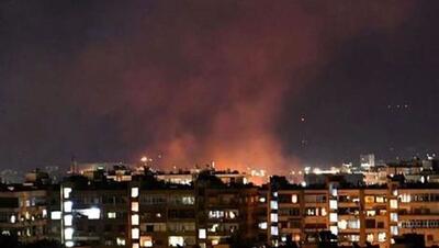 حمله هوایی اسرائیل به مناطقی در حومه دمشق