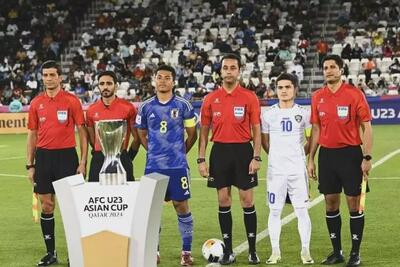 داوران ایرانی دیدار فینال جام ملت های زیر ۲۳ سال آسیا را سوت زدند