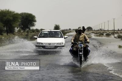 نجات ۴۰ خودرو در پی جاری شدن سیلاب در اصفهان