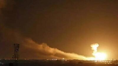 انفجار در پایگاه آمریکایی در دیرالزور سوریه