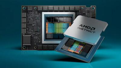 فروش 10 برابری پردازنده‌های هوش مصنوعی انویدیا نسبت به پردازنده‌های AMD