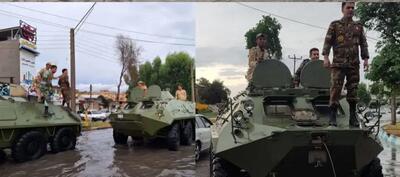 دلیل حضور تانک‌های ارتش در دزفول چه بود؟ /عکس