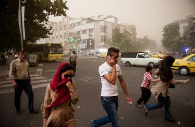 هشدار هواشناسی: وزش باد شدید و احتمال رگبار و رعدوبرق در تهران