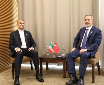 دیدار وزرای خارجه ایران و ترکیه در بانجول