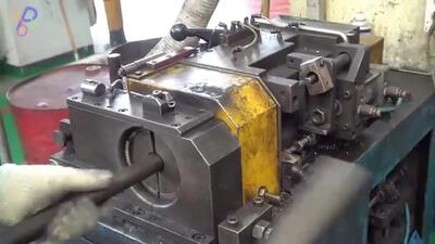 (ویدئو) فرآیند تولید انبوه پیچ و مهره بزرگ در یک کارخانه کره ای