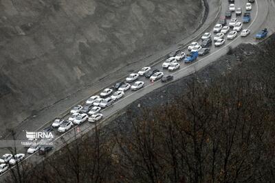 آخرین وضعیت ترافیکی جاده‌ها/ترافیک سنگین در چالوس و هراز