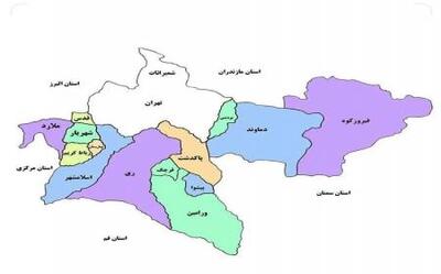 ماجرای تقسیم  استان‌های غربی و شرقی تهران چه بود؟