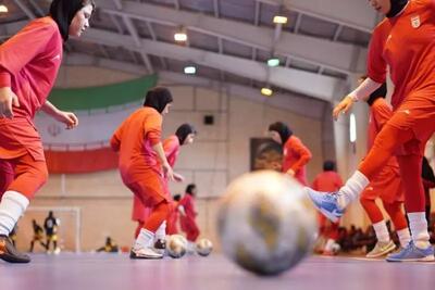 برگزاری اردوی تیم ملی فوتسال بزرگسال بانوان