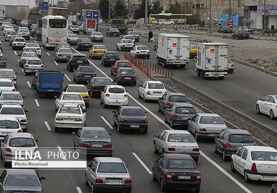 آزادراه قزوین-کرج با ترافیک نیمه سنگین رو‌به‌رو است