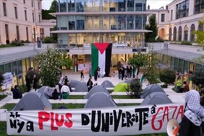 سرکوب گسترده حامیان فلسطین در دانشگاه«سیانس پو» فرانسه