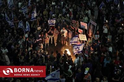 معترضان اسرائیلی خطاب به نتانیاهو: مذاکره کن و استعفا بده