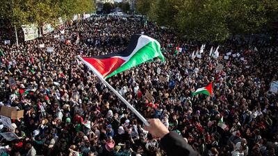 تظاهرات گسترده حامیان غزه در اتریش/ درخواست برای پایان جنگ در غزه