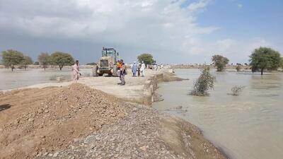 نیاز مناطق سیل‌زده بلوچستان به ماشین‌آلات سنگین