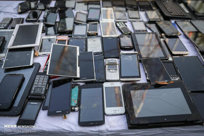 کشف ۲۰۶ موبایل مظنون به سرقت در البرز